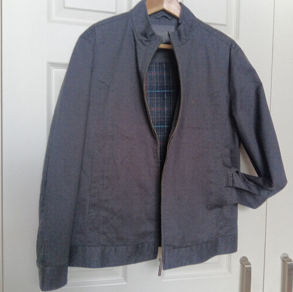 👔Men's Ptp23" LikeNew Cotton  Lightweight Jacket - Charcoal Color